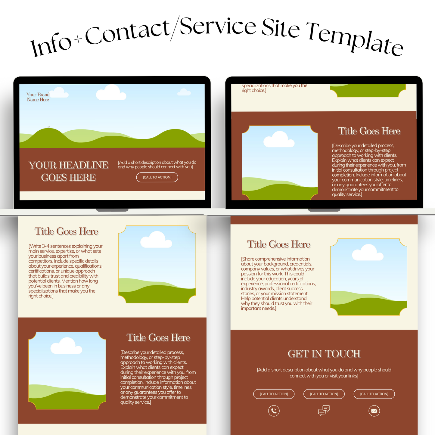 Website & Content Templates