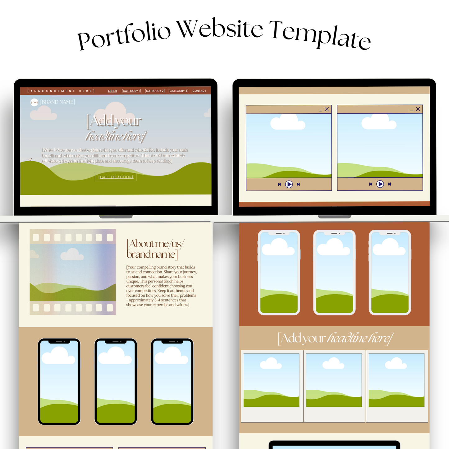Website & Content Templates