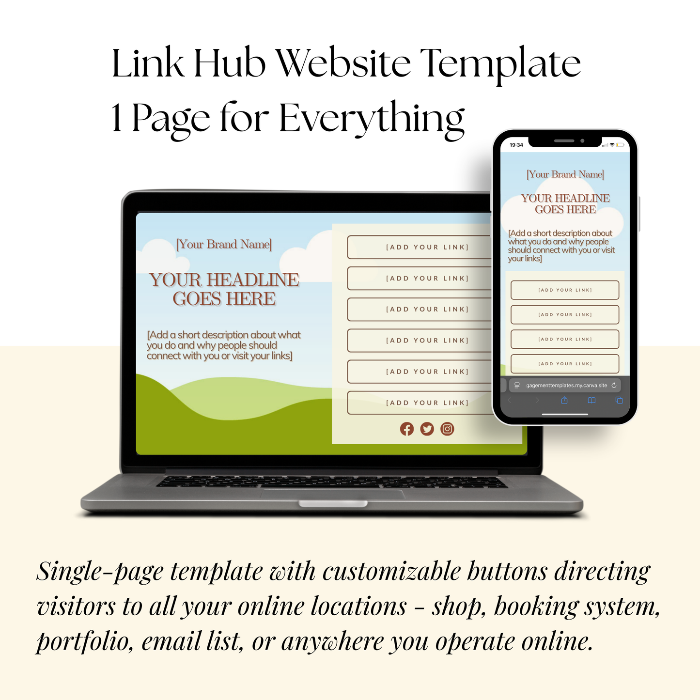 Website & Content Templates