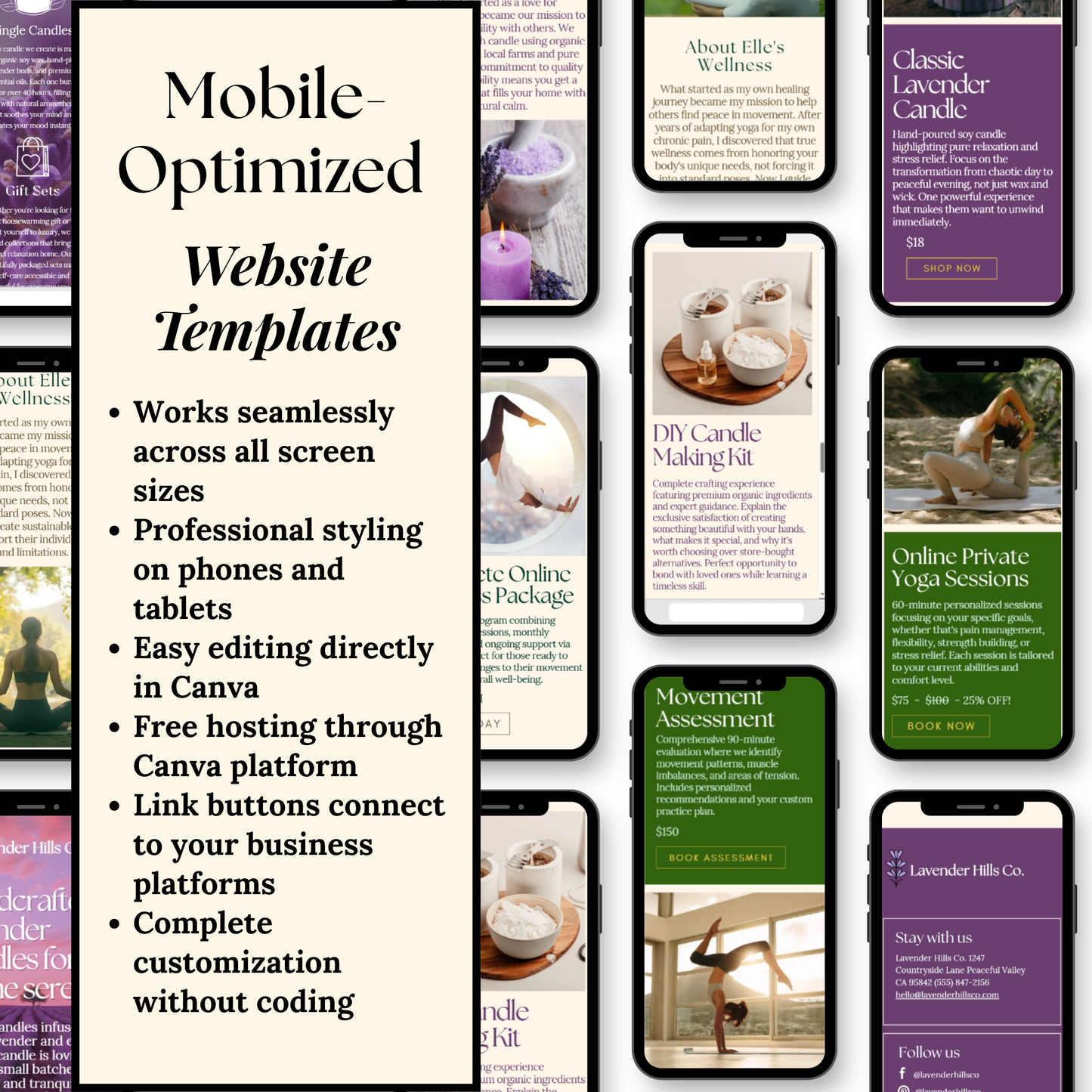 Website & Content Templates