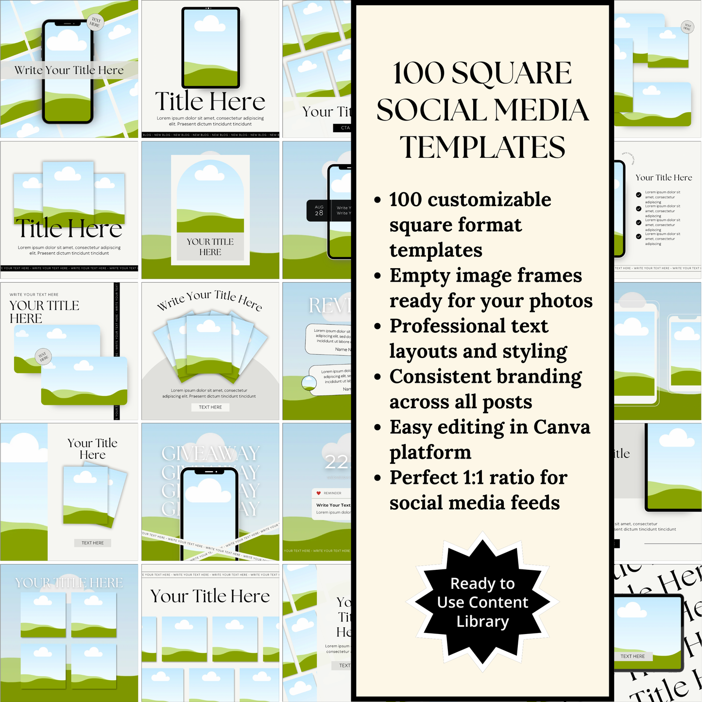 Website & Content Templates