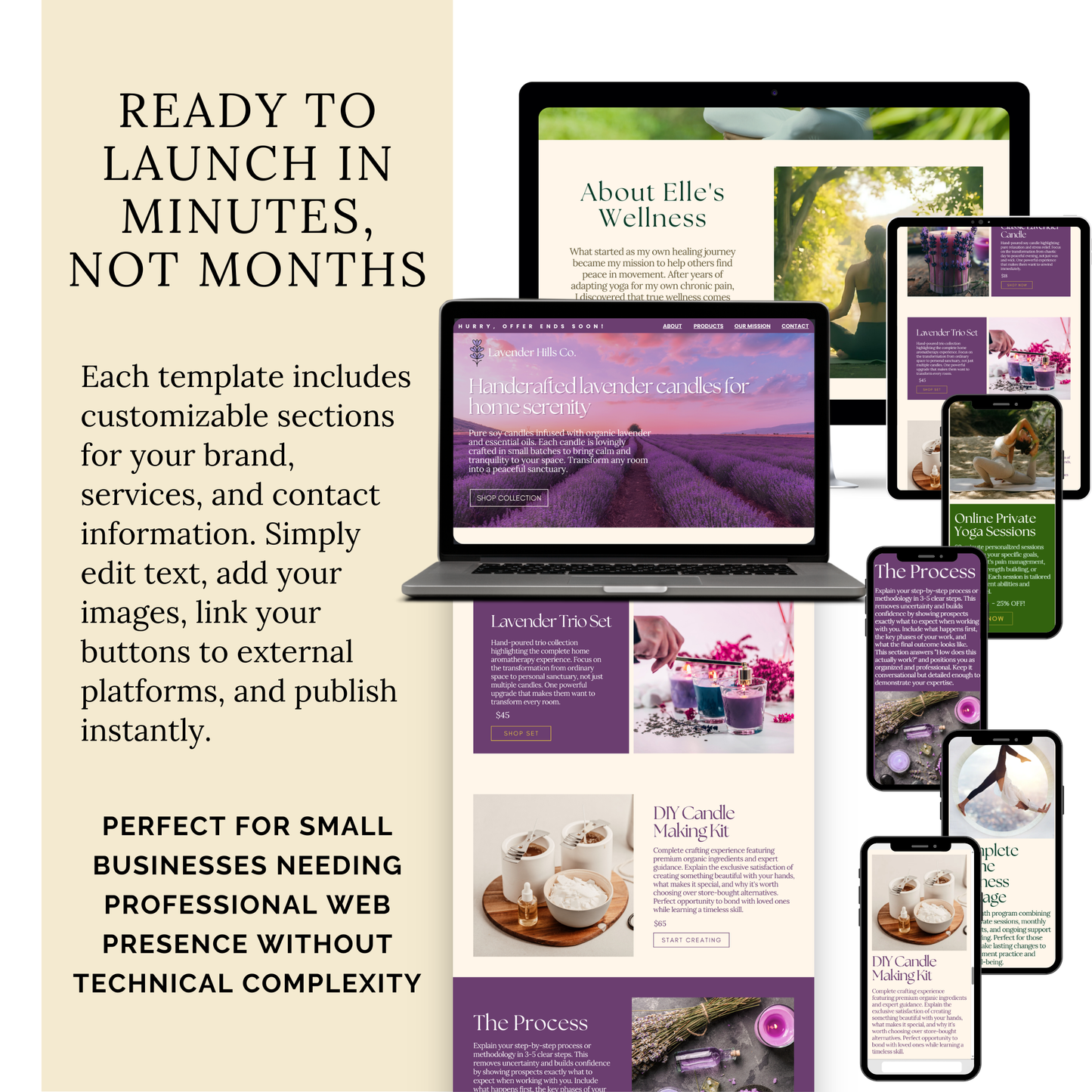 Website & Content Templates