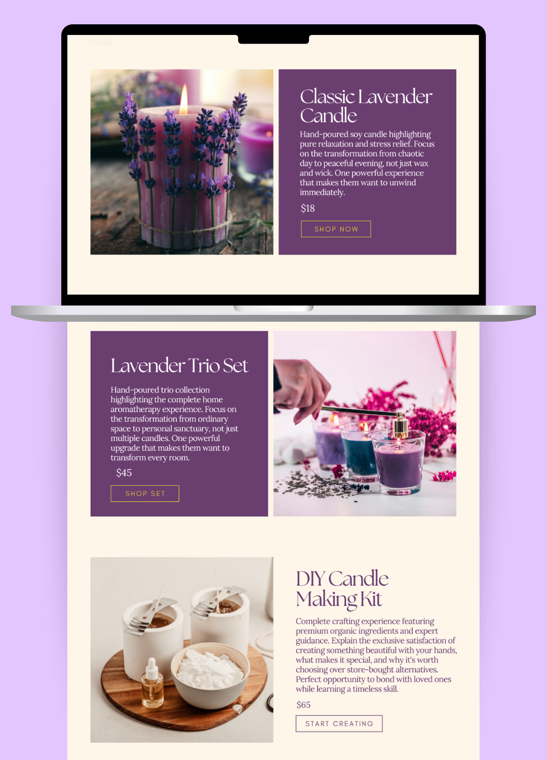 Complete Website + Social Media + Custom Setup