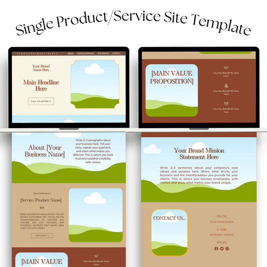 Website & Content Templates