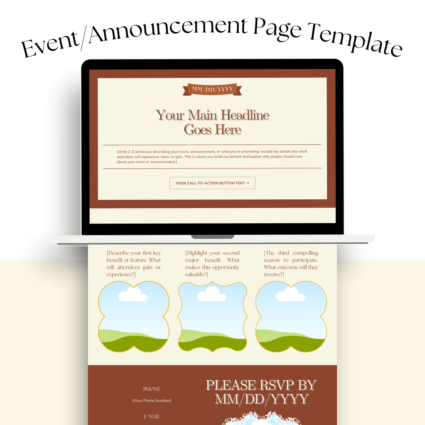 Website & Content Templates