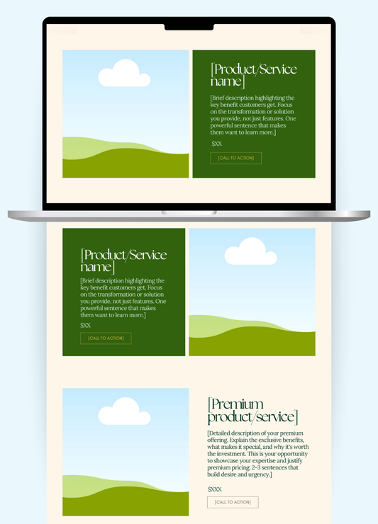 Complete Website + Social Media + Custom Setup